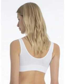 Brassière Coton ELASTIC - Calida Blanc
