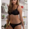 Soutien-gorge Plunge EXPRESSION - Freya Noir