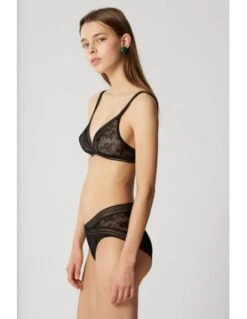 Soutien-gorge Triangle MISS LEJABY - Maison Lejaby Noir