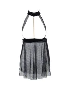 Babydoll En Satin Sexy à Perles ADRIANA Les Jupons De Tess Noir -Ma Boîte à Dessous Soldes babydoll en satin sexy a perles adriana les jupons de tess noir 6