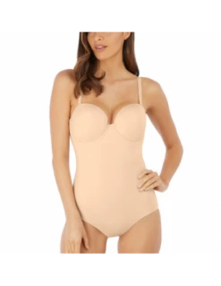 Body Culotte Gainant RED CARPET - Wacoal Sand -Ma Boîte à Dessous Soldes body culotte gainant red carpet wacoal sand 4