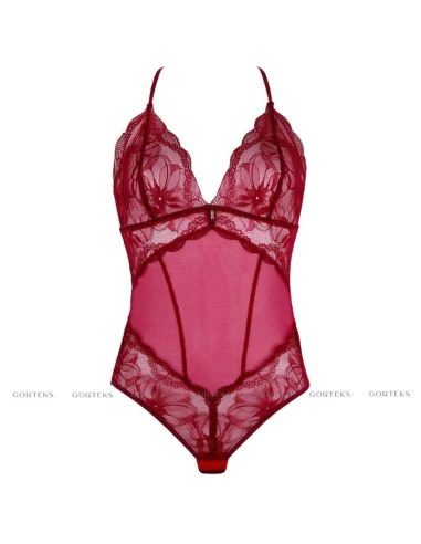 Body Sans Armatures Dentelle Grandes Tailles CHARLIZE GORTEKS Bordeaux 2 Body Sans Armatures Dentelle Grandes Tailles CHARLIZE GORTEKS Bordeaux – Image 2