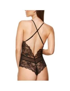 Body Sans Armatures Dentelle Grandes Tailles CHARLIZE GORTEKS Noir