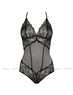 Body Sans Armatures Dentelle Grandes Tailles CHARLIZE GORTEKS Noir -Ma Boîte à Dessous Soldes body sans armatures dentelle grandes tailles charlize gorteks noir 3