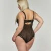 Body Sexy Grandes Tailles Avec Armatures MIRACLE Krisline Noir