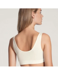 Brassière 100% NATURE - Calida Star White