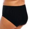 Culotte Emboitante Grandes Tailles SACHI Black Butterfly Elomi