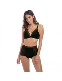 Culotte Haute APHRODITE - Wacoal Noir -Ma Boîte à Dessous Soldes culotte haute aphrodite wacoal noir 1