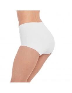 Culotte Haute BEYOND NAKED COTON WACOAL Blanc
