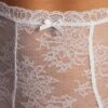 Culotte Haute En Dentelle DANSE DES SENS Aubade Opale