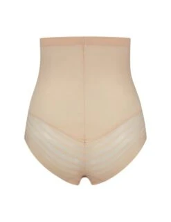 Culotte Haute Gainante POWERMESH BYE BRA Beige -Ma Boîte à Dessous Soldes culotte haute gainante powermesh bye bra beige 2