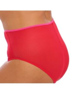 Culotte Haute Grandes Tailles KINTAI Elomi Rouge Cha Cha -Ma Boîte à Dessous Soldes culotte haute grandes tailles kintai elomi rouge cha cha 1