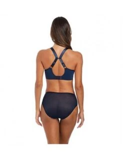 Culotte Haute MEMOIR Fantasie Navy -Ma Boîte à Dessous Soldes culotte haute memoir fantasie navy 1