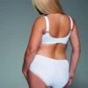 Culotte Haute Opaque Grandes Tailles BETTY KrisLine Blanc