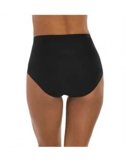 Culotte Haute Sans Coutures Stretch SMOOTHEASE Fantasie Noir -Ma Boîte à Dessous Soldes culotte haute sans coutures stretch smoothease fantasie noir 1