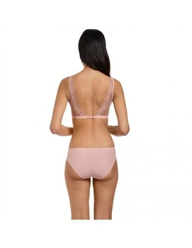 Wacoal Slip Sans Coutures Lace Perfection Rose 1 Wacoal Slip Sans Coutures Lace Perfection Rose