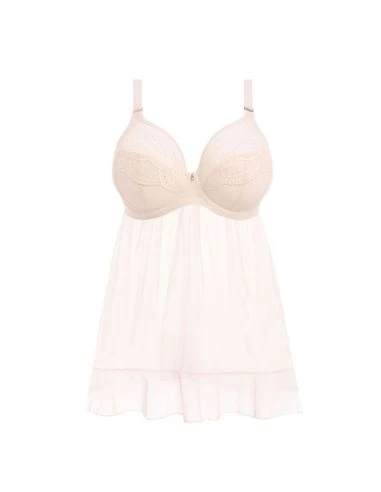 Nuisette Babydoll Avec Armatures PRIYA Elomi Vanilla 5 Nuisette Babydoll Avec Armatures PRIYA Elomi Vanilla – Image 5