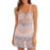 Nuisette En Dentelle Stretch Embrace Lace WACOAL Pastel Blue
