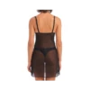 Nuisette En Dentelle Transparente INSTANT ICON Wacoal Black Eclipse