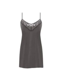 Nuisette Opaque En Dentelle Douce FLORILEGE WACOAL Inky Flower -Ma Boîte à Dessous Soldes nuisette opaque en dentelle douce florilege wacoal inky flower 4