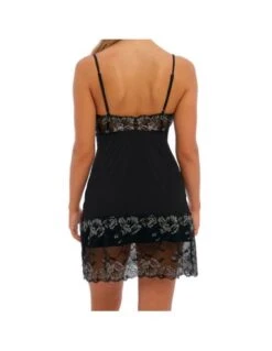 Nuisette Opaque En Dentelle Fine AUBREE FANTASIE Night Sky -Ma Boîte à Dessous Soldes nuisette opaque en dentelle fine aubree fantasie night sky 3