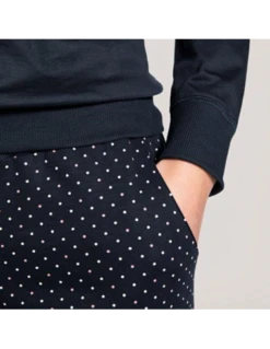 Pantalon En Coton FAVOURITES DREAMS - Calida Dark Lapis Blue -Ma Boîte à Dessous Soldes pantalon en coton favourites dreams calida dark lapis blue 2