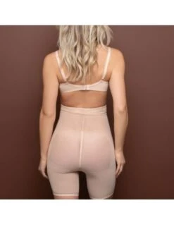 Panty Taille Haute Gainant Et Remonte Fesses POWERMESH BYE BRA Beige -Ma Boîte à Dessous Soldes panty taille haute gainant et remonte fesses powermesh bye bra beige 1