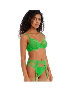 Porte-Jarretelles TEMPTRESS Freya Poison Green -Ma Boîte à Dessous Soldes porte jarretelles temptress freya poison green 1