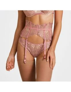 Serre-Taille En Dentelle Aubade SENSORY ILLUSION Iris Van Herpen - Silk Rose