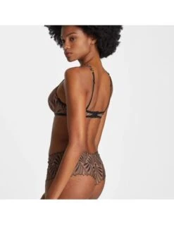 Shorty En Dentelle Aubade SENSORY ILLUSION Iris Van Herpen - Golden Leaves -Ma Boîte à Dessous Soldes shorty en dentelle aubade sensory illusion iris van herpen golden leaves 1