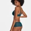 Shorty St Tropez En Dentelle ROSESSENCE AUBADE Deep Green