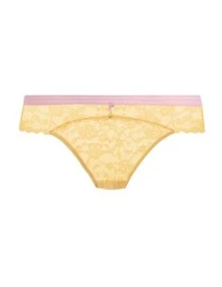 Slip Brésilien En Dentelle Fine OFFBEAT FREYA Lemon Fizz -Ma Boîte à Dessous Soldes slip bresilien en dentelle fine offbeat freya lemon fizz 1