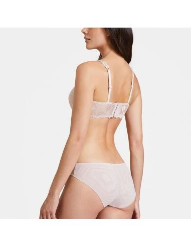 Slip Brésilien En Dentelle Recyclée SOFTESSENCE AUBADE Skin 1 Slip Brésilien En Dentelle Recyclée SOFTESSENCE AUBADE Skin