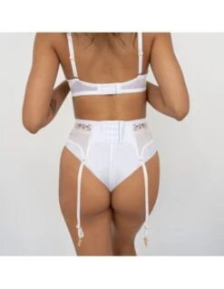 Slip Brésilien Spécial Mariée En Dentelle YES Krisline Ivoire