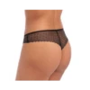 Slip Brésilien Transparent FREYA SIGNATURE Freya Noir