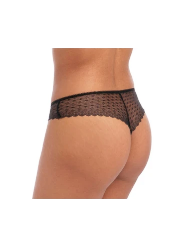Slip Brésilien Transparent FREYA SIGNATURE Freya Noir 1 Slip Brésilien Transparent FREYA SIGNATURE Freya Noir