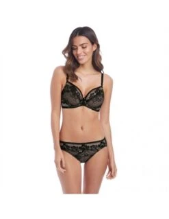 Slip Classique Lace To Love - Wacoal Noir Promotion -Ma Boîte à Dessous Soldes slip classique lace to love wacoal noir promotion 2