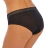 Slip Classique Sans Coutures RAFFINE Wacoal Noir