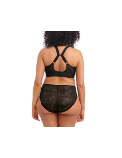 Slip échancré En Dentelle KELSEY Elomi Noir -Ma Boîte à Dessous Soldes slip echancre en dentelle kelsey elomi noir 2