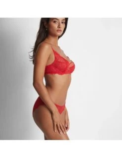 Slip Italien En Dentelle FLOWERMANIA Aubade Rouge Floral 6 Slip Italien En Dentelle FLOWERMANIA Aubade Rouge Floral -Ma Boîte à Dessous Soldes slip italien en dentelle flowermania aubade rouge floral 2