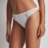 Slip Italien En Dentelle LOVESSENCE AUBADE Blanc