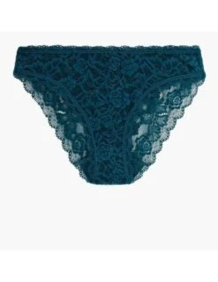 Slip Italien En Dentelle ROSESSENCE AUBADE Deep Green -Ma Boîte à Dessous Soldes slip italien en dentelle rosessence aubade deep green 1