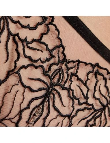 Slip Transparent Grandes Tailles En Dentelle RUMI GORTEKS Noir 3 Slip Transparent Grandes Tailles En Dentelle RUMI GORTEKS Noir – Image 3