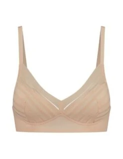 Soutien-gorge Avec Armatures Invisible POWERMESH BYE BRA BEIGE -Ma Boîte à Dessous Soldes soutien gorge avec armatures invisible powermesh bye bra beige 2