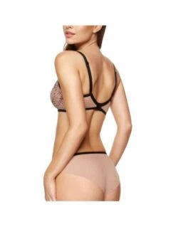 Soutien-gorge Balconnet Armatures Dentelle RUMI GORTEKS Noir