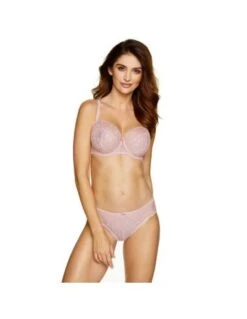 Soutien-gorge Balconnet Armatures HARMONY Gorteks Rose Poudré -Ma Boîte à Dessous Soldes soutien gorge balconnet armatures harmony gorteks rose poudre 1