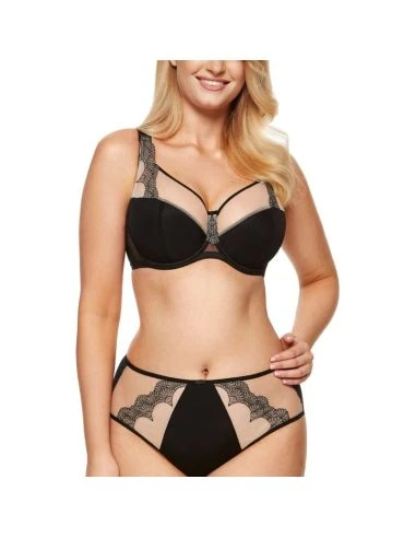 Soutien-gorge Balconnet Légèrement Paddé Grandes Tailles HEIDI GORTEKS Noir 3 Soutien-gorge Balconnet Légèrement Paddé Grandes Tailles HEIDI GORTEKS Noir – Image 3