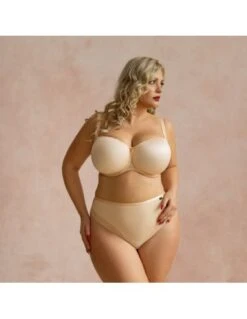 Soutien-gorge Bandeau Armatures Coqué FORTUNA KrisLine Coffee -Ma Boîte à Dessous Soldes soutien gorge bandeau armatures coque fortuna krisline coffee 1