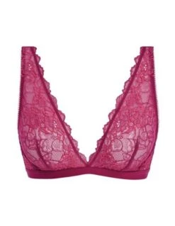 Soutien-gorge Brassière Sans Armatures LACE PERFECTION WACOAL Red Plum -Ma Boîte à Dessous Soldes soutien gorge brassiere sans armatures lace perfection wacoal red plum 2