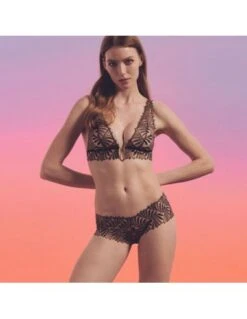 Soutien-gorge Brassière Sans Armatures SENSORY ILLUSION AUBADE Golden Leaves 9 Soutien-gorge Brassière Sans Armatures SENSORY ILLUSION AUBADE Golden Leaves -Ma Boîte à Dessous Soldes soutien gorge brassiere sans armatures sensory illusion aubade golden leaves 2
